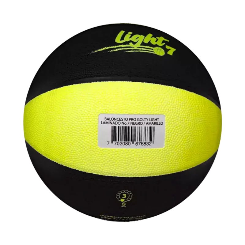 BALON BASKET GOLTY PRO LIGHT LAMINADO - Imagen 7