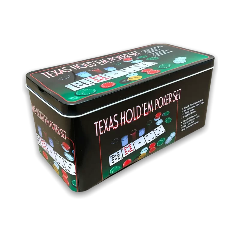JUEGO CARTAS POKER 200 FICHAS