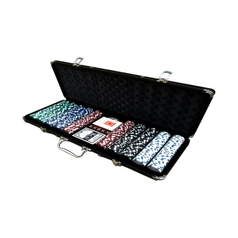 JUEGO CARTAS POKER 500 FICHAS