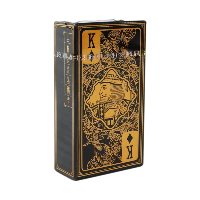JUEGO CARTAS POKER METALIZADO